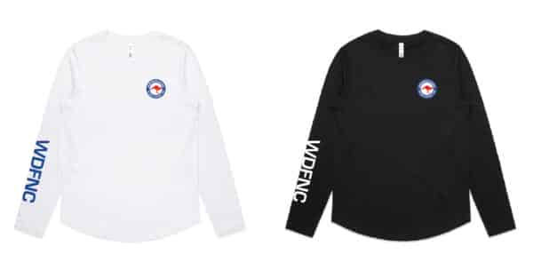 Ladies Maple Curve L/S Tee - WDFNC - Image 2
