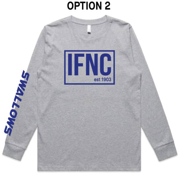 Ladies Classic Long Sleeve Tee - IFNC - Image 3