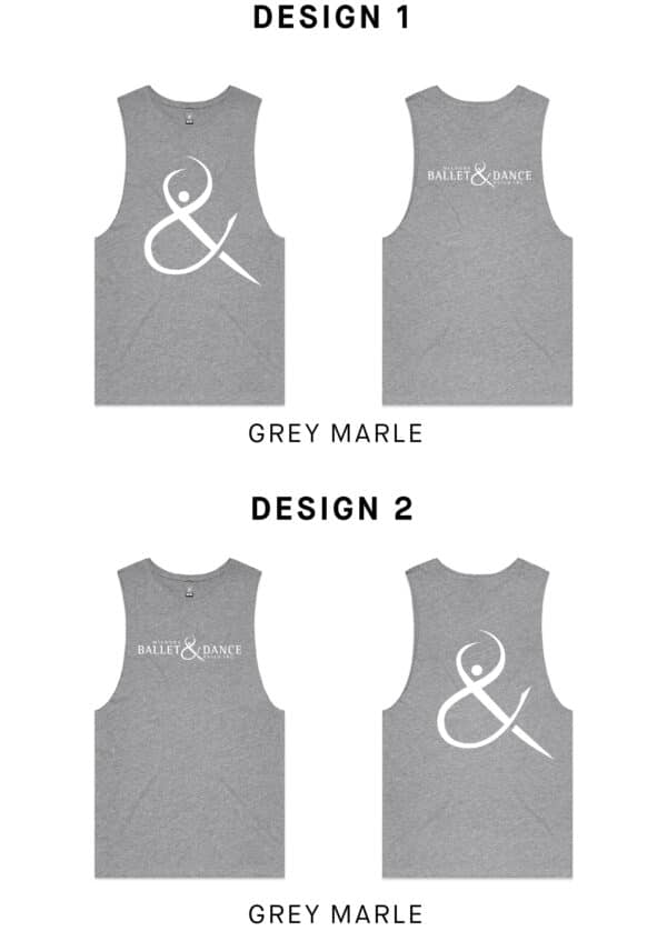 Mens Barnard Singlet - Mildura Ballet & Dance Guild - Image 2
