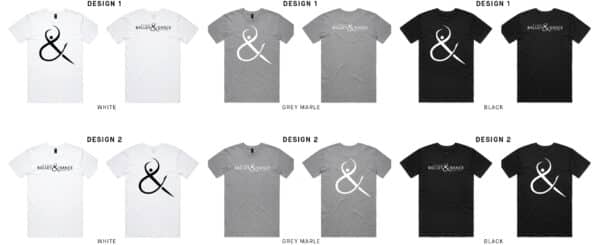 Mens Staple Tshirt - Mildura Ballet & Dance Guild