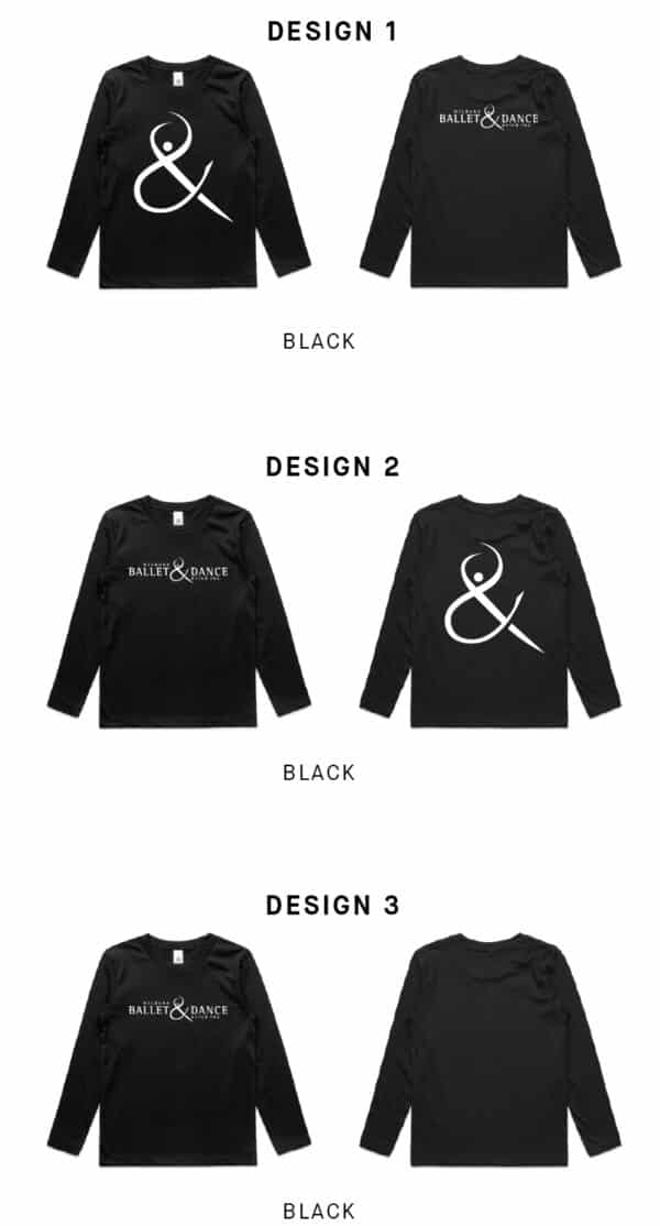 Mens Base Long Sleeve - Mildura Ballet & Dance Guild - Image 4
