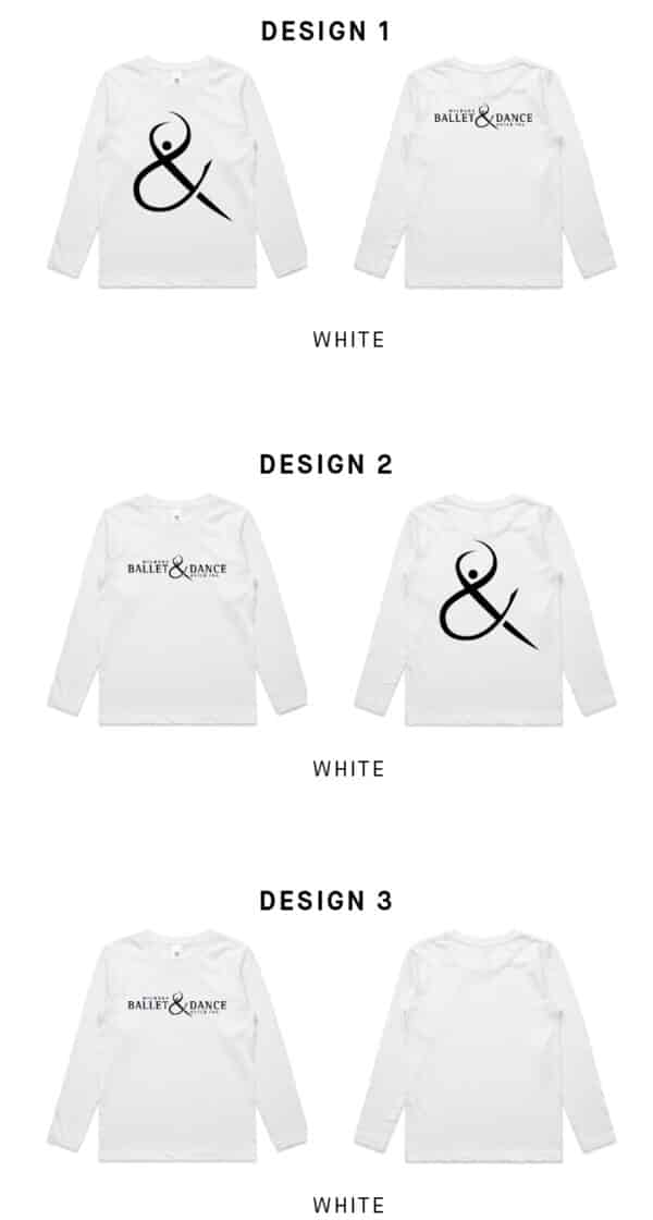 Mens Base Long Sleeve - Mildura Ballet & Dance Guild - Image 2