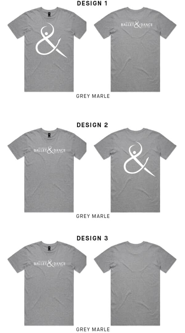 Mens Staple Tshirt - Mildura Ballet & Dance Guild - Image 3