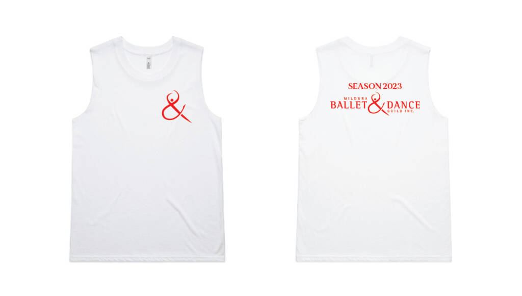 SEASON SINGLET - Ladies Upside Tank Singlet - Mildura Ballet & Dance ...