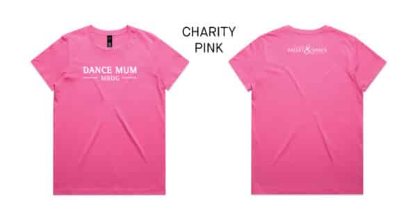 Ladies DANCE MUM Maple T-Shirt - MBDG - Image 3