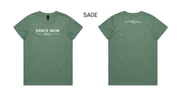 Ladies DANCE MUM Maple T-Shirt - MBDG - Image 6