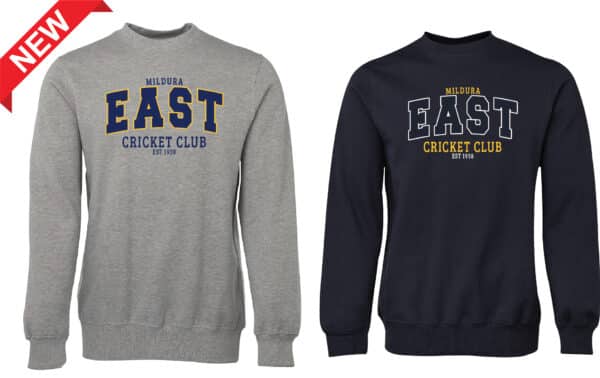 Adults Crew Jumper - EastCricket