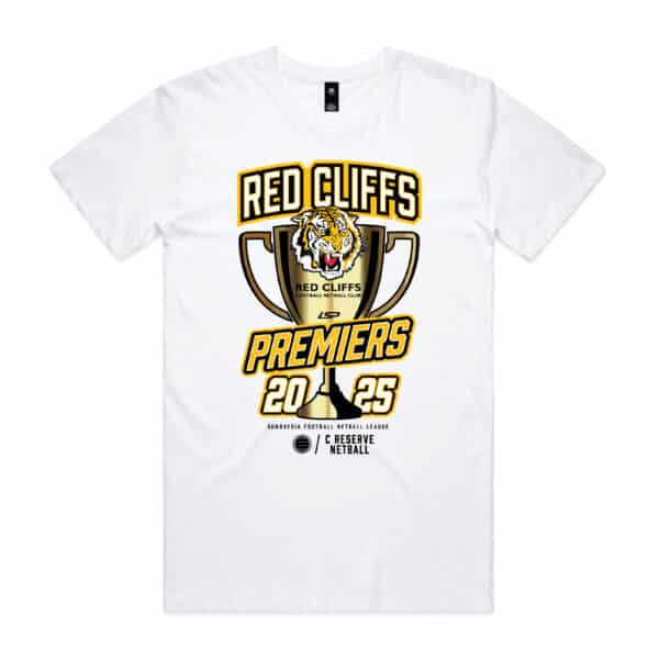 UNISEX 2025 “C RES” PREMIERSHIP TSHIRT – RCFNC