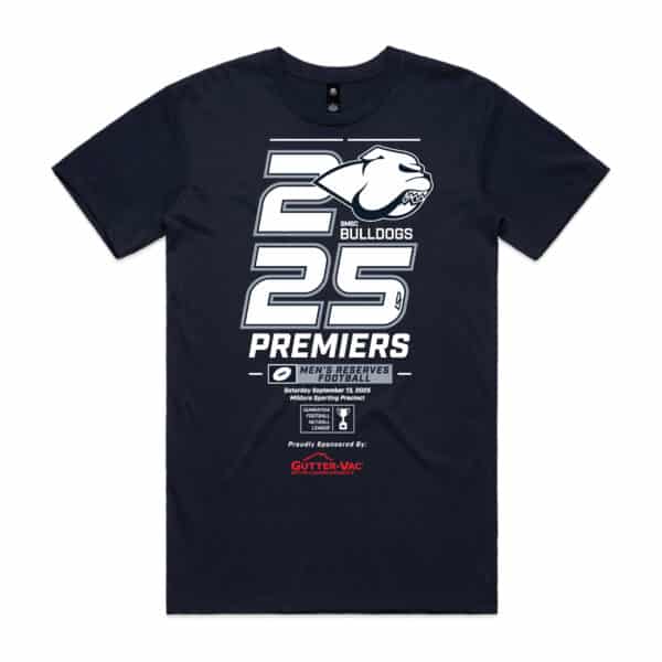 MENS 2025 “RESERVES” PREMIERSHIP TSHIRT – SMSC