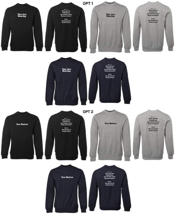 ADULTS CREW JUMPER – RESP - Image 3