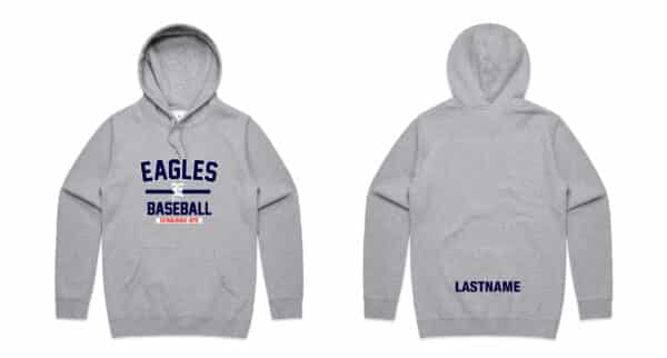 Unisex Stencil Hoodie – EAGLES - Image 3