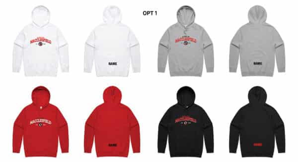 Unisex Stencil Hoodie – MACCY FC - Image 2