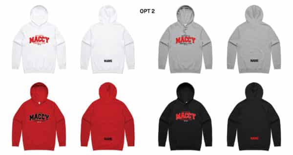 Unisex Stencil Hoodie – Macclesfield Football Club (Maccy FC) - Image 3