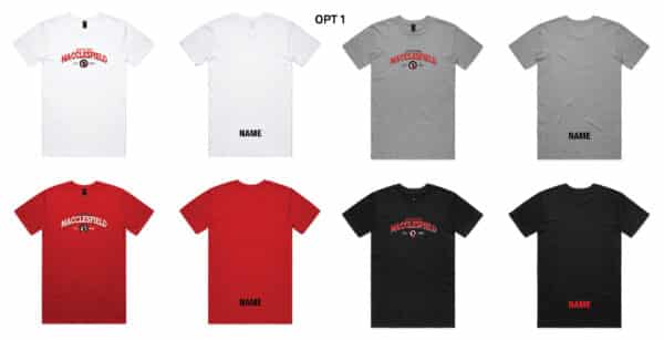 Men’s Staple T-Shirt – Macclesfield Football Club (Maccy FC) - Image 2