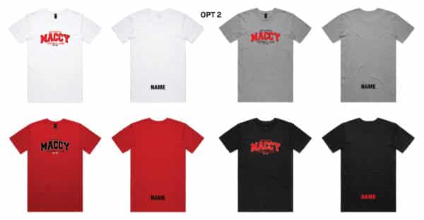 Men’s Staple T-Shirt – MACCY FC - Image 3