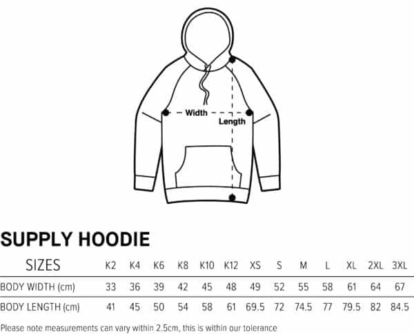 Supply Hoodie – Mildura Ballet & Dance Guild - Image 4